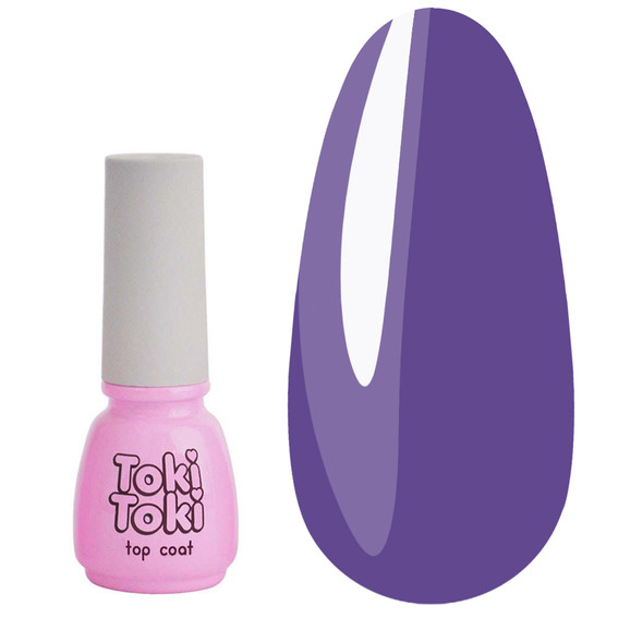 Топ Toki-Toki Plexi Top No wipe № 06 фиолетовый 5 мл - Фото №1