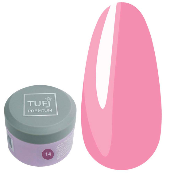 Гель для наращивания TUFI profi Builder Gel UV/LED 14 Blush 30 мл (0324528) - Фото №1