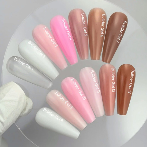Гель для наращивания NAILSOFTHEDAY Builder Gel 02 бело-молочный 30 мл - Фото №3