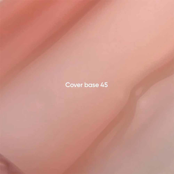 Baza hybrydowa NAILSOFTHEDAY Cover NEW Formula №45 półprzezroczysty nagi 10 ml - Фото №2