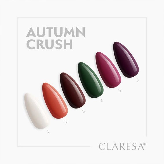 Гель-лак Claresa AUTUMN CRUSH 4 зеленый 5 г - Фото №3