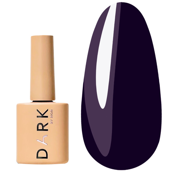 Гель-лак DARK New collection 082 насыщенный темный баклажан 10 мл - Фото №1