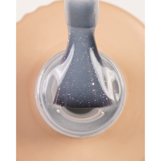 DARK PRO base 61 translucent pink-milky with shimmer 15 ml - Фото №2