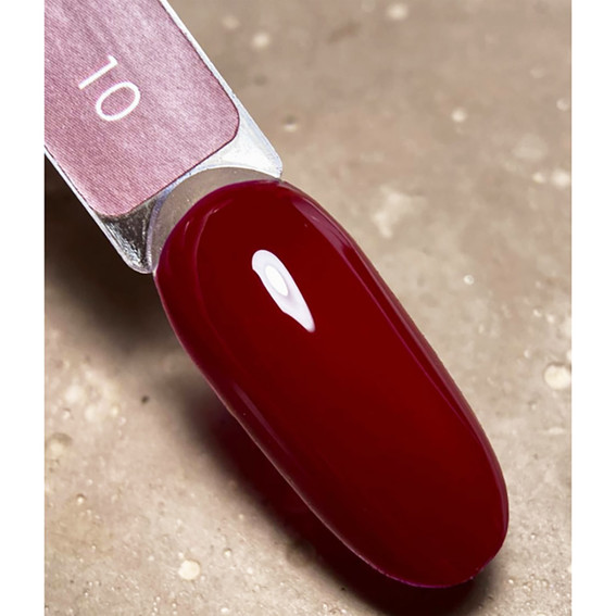Gel polish DARK New collection 010 burgundy 6 ml - Фото №4