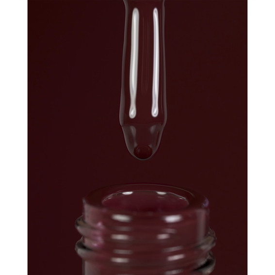 Lakier hybrydowy DARK New collection 078 czekoladowo-wiśniowy 6 ml - Фото №3