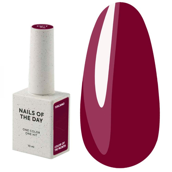 Lakier hybrydowy NAILSOFTHEDAY Color of the month October 2025 Toscano, 10 ml - Фото №1