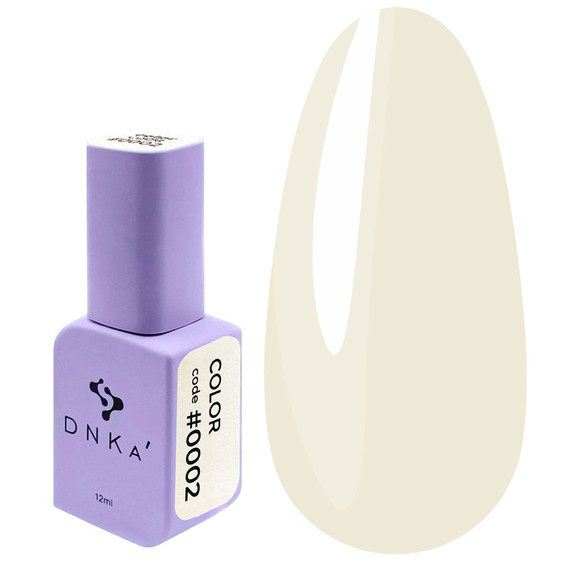 SALE Гель-лак DNKa №0002 слоновая кость 12 мл (GPDC0002)