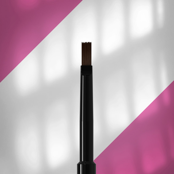 Straight gel brush Staleks EXPERT wide 5 mm / long 8,5 mm (NBE-05) - Фото №2
