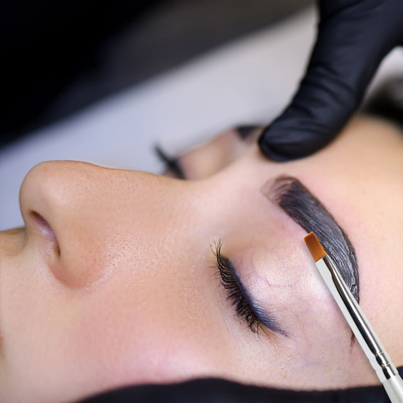 Thuya brush for eyebrows, henna dye, and lamination - Фото №4