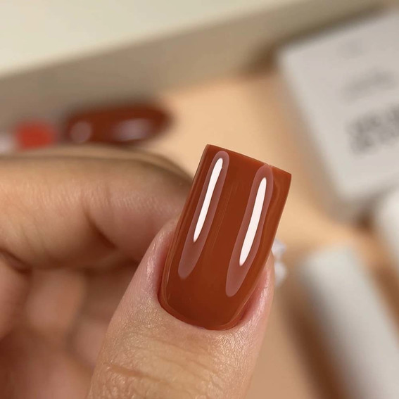 Gel polish NAILSOFTHEDAY 108 Terracotta 10 ml - Фото №4