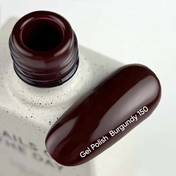 Gel polish NAILSOFTHEDAY 150 Burgundy 10 ml - Фото №3