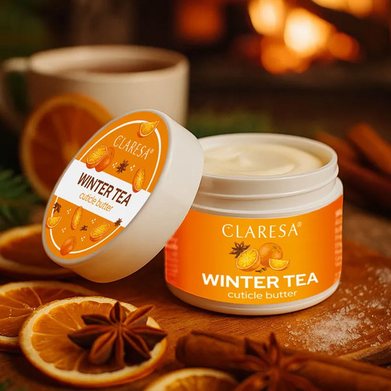 Masło do skórek CLARESA WINTER TEA 13 ml - Фото №3