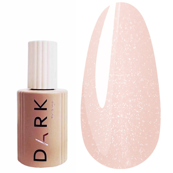 База DARK PRO base 80 розовый с шиммером 15 мл - Фото №1