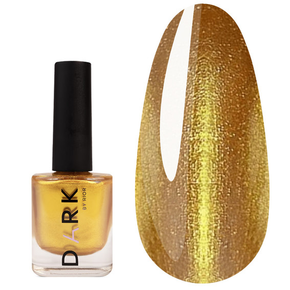 Лак для стемпинга DARK Stamping polish 04 золото 10 мл - Фото №1