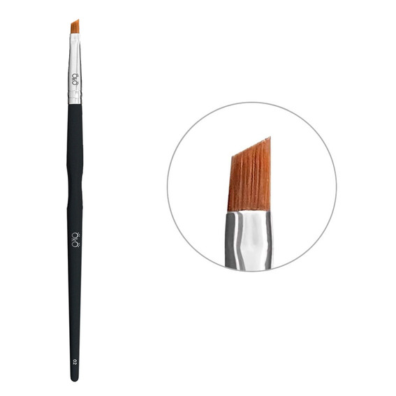 Mini angled brush OKO 02 black edition