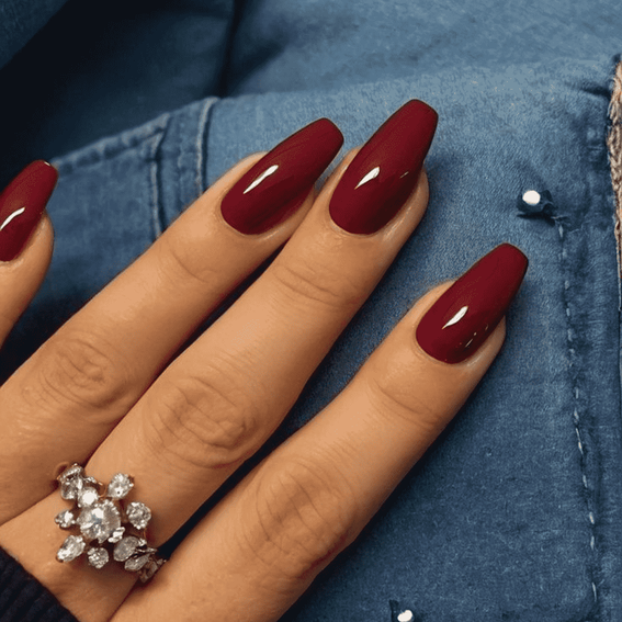 Coffin Nails (Burgundy)