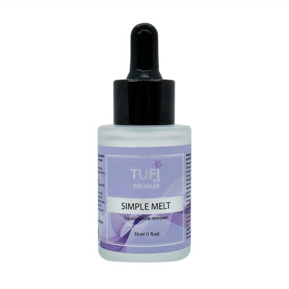 SALE Ремувер для кутикулы TUFI profi PREMIUM Simple Melt щелочной жидкий 30 мл