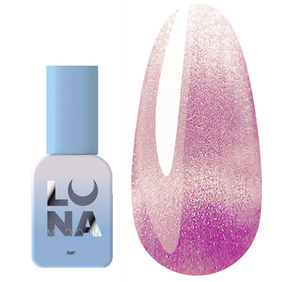 Гель-лак LUNA Color Cat Eye 253 розовый, фиолетовый 8 мл (047-4118-1235) - Фото №1