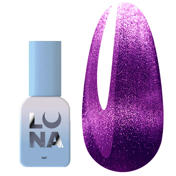 Гель-лак LUNA Color Cat Eye 257 сиреневый, фиолетовый 8 мл (047-4122-1231) - Фото №1