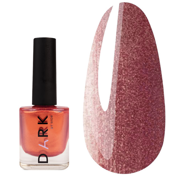 Лак для стемпинга DARK Stamping polish 20 розовый металлик 10 мл - Фото №1