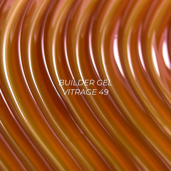 Zel budujący NAILSOFTHEDAY Builder gel 049 Vitrage karmel 15 ml - Фото №2