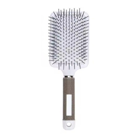 White flat hair brush - Фото №1