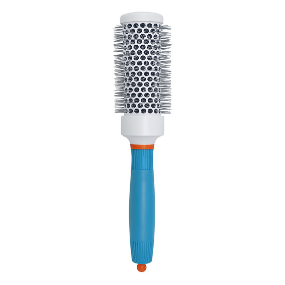 Ceramic ionic hair styling brush with a 45mm attachment blue