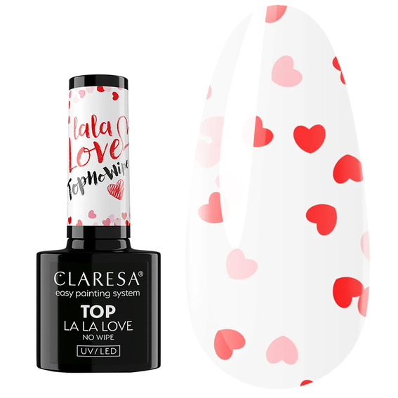 Top hybrydowy Claresa TOP NO WIPE LA LA LOVE 5 g - Фото №1