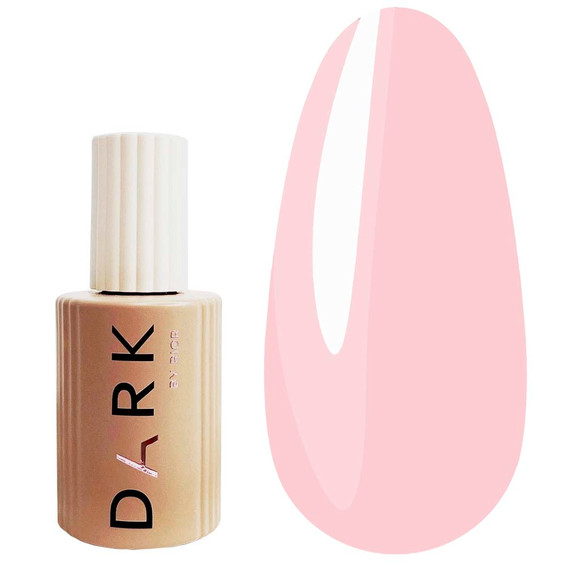 Baza hybrydowa DARK PRO base 63 miękki róż 15 ml - Фото №1