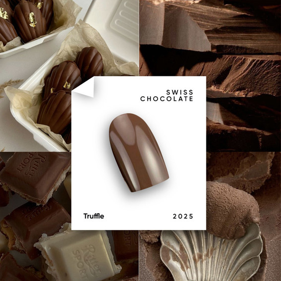 Gel polish NAILSOFTHEDAY 014 Truffle dark caramel 10 ml - Фото №2