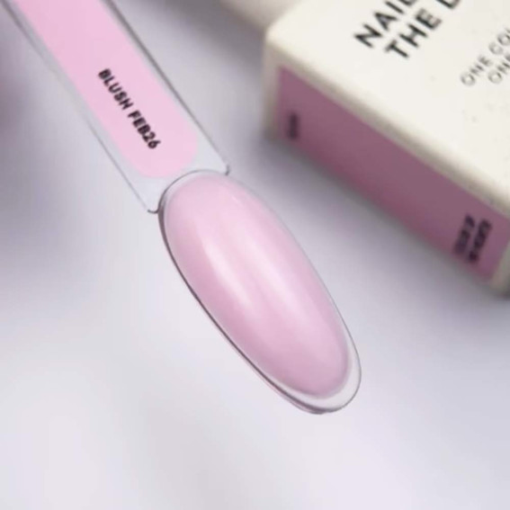 Lakier hybrydowy NAILSOFTHEDAY Color of the month February 2026 Blush 10 ml - Фото №3