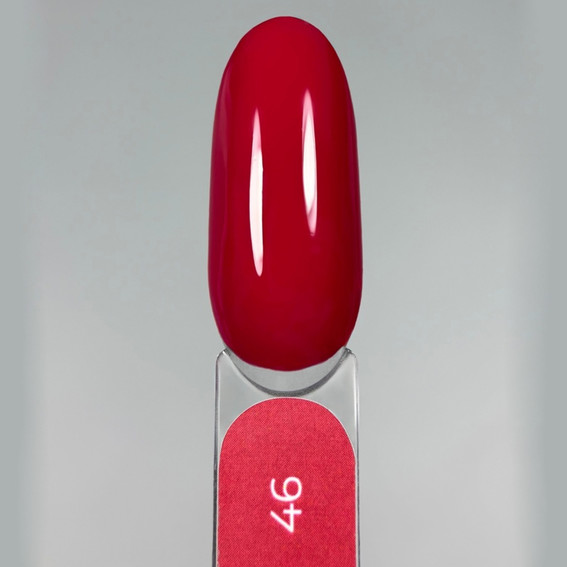 Lakier hybrydowy Touch Gel Polish 46 malinowo-czerwony 9 ml - Фото №4