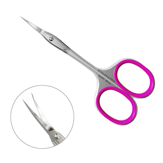 Professional cuticle scissors STALEKS SMART 50 TYPE 3 - Фото №1