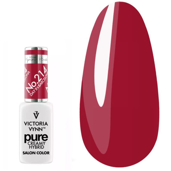 SALE Гель лак Victoria Vynn PURE CREAMY HYBRID 214 Day in Barcelona 8 мл