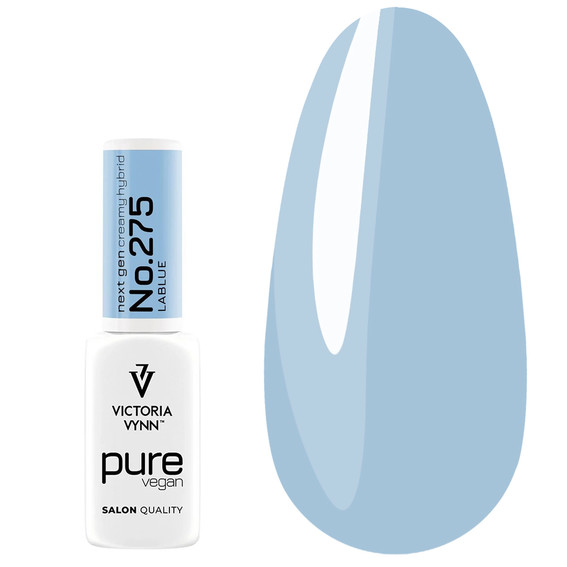 Гель-лак PURE VEGAN CREAMY HYBRID VICTORIA VYNN 275 LABlue 8 мл - Фото №1