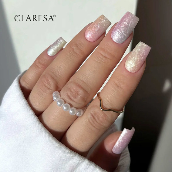Lakier hybrydowy Claresa Cloud Pastel 2 perłowa mięta 5 ml - Фото №5
