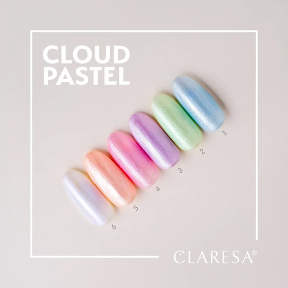 Gel polish Claresa Cloud Pastel 3 pearl violet 5 ml - Фото №6