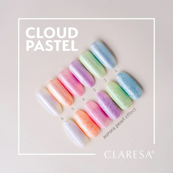 Gel polish Claresa Cloud Pastel 3 pearl violet 5 ml - Фото №7