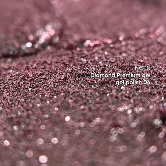 SALE Lakier hybrydowy NAILSOFTHENIGHT Diamond Premium gel 04 różowe złoto 5 ml - Фото №2