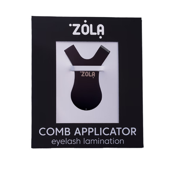 Metalowy aplikator grzebieniowy ZOLA Czarny - Фото №3