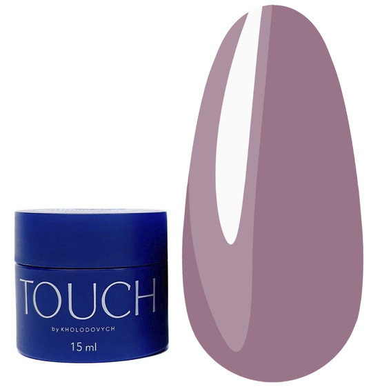 Гель для наращивания Touch Builder liquid 12 фиолетовый 15 мл - Фото №1