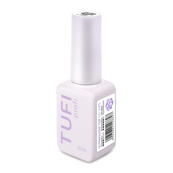 Nabłyszczający top do lakierów hybrydowych TUFI profi UltraGloss No Wipe Top bez filtrów UV 10 ml (0331006) - Фото №4