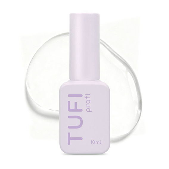 Nabłyszczający top do lakierów hybrydowych TUFI profi UltraGloss No Wipe Top bez filtrów UV 10 ml (0331006) - Фото №1