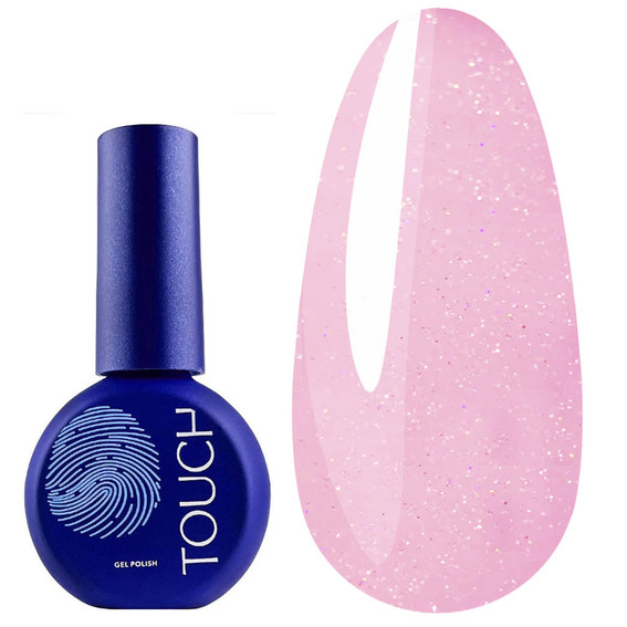 Gel polish Touch One step 15 pink with shimmer 9 ml - Фото №1