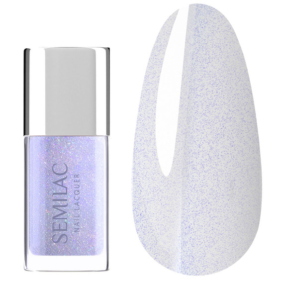 Klasyczny lakier do paznokci Semilac Nail Lacquer 117 Pink-a-Blue 9 ml - Фото №1
