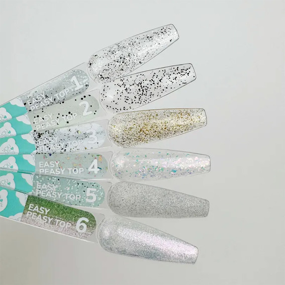 Top hybrydowy YOUARECUTE Top Easy Peasy 6 biały 5 ml (992-5610-1631) - Фото №5