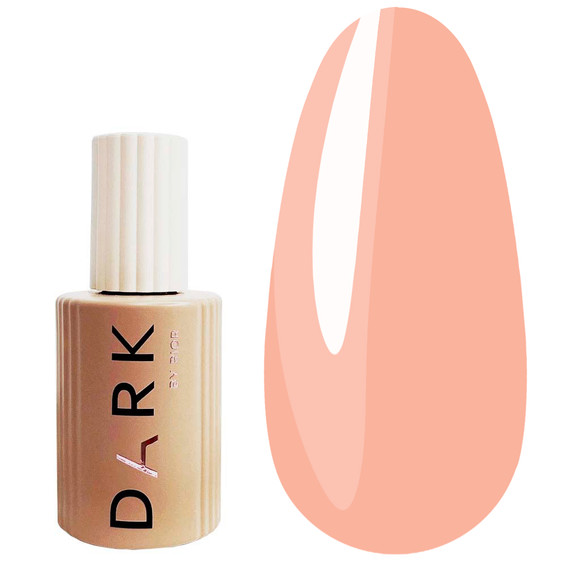 Baza hybrydowa DARK PRO base 82 brzoskwinia 15 ml - Фото №1