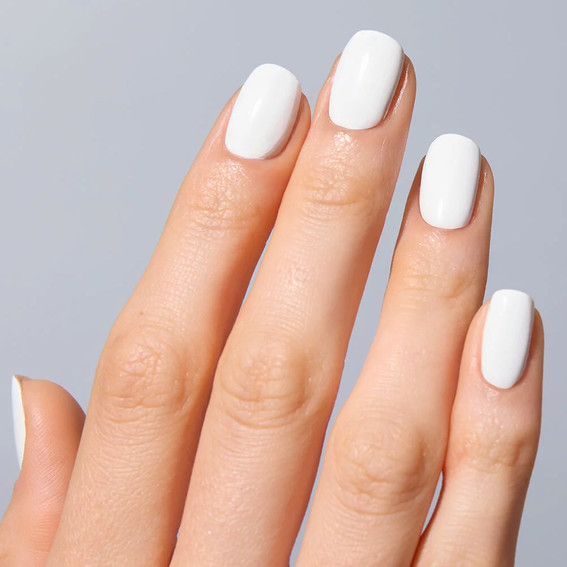 Klasyczny lakier do paznokci Semilac Nail Lacquer 108 Classic White 9 ml - Фото №3