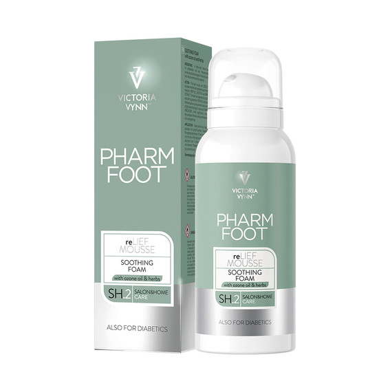 SALE Soothing foam PHARM FOOT reLife Mousse 105 ml - Фото №2