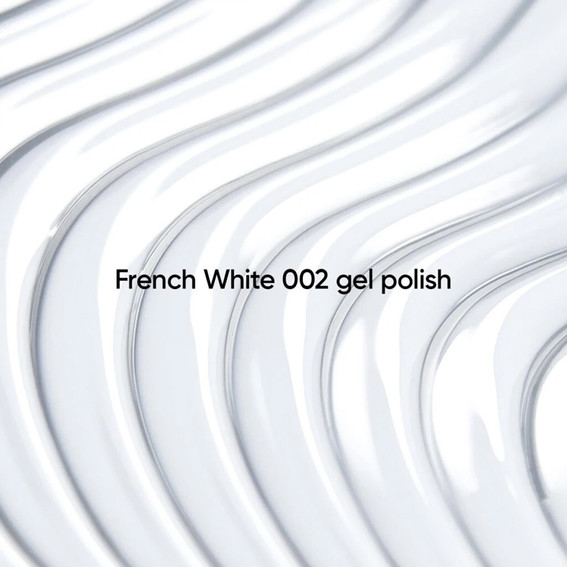 Lakier hybrydowy NAILSOFTHEDAY French White 002 Gel Polish chłodny ultra biały 10 ml - Фото №4